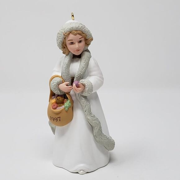 1997 Hallmark Kolyada Christmas Visitor Handcrafted Keepsake Holiday Ornament - Picture 3 of 8